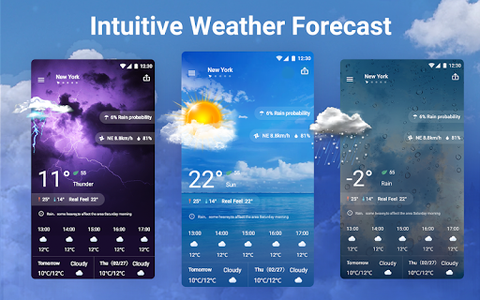 Live Weather: Weather Forecast - عکس برنامه موبایلی اندروید