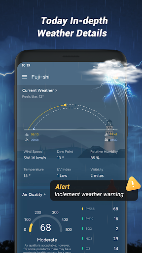 Local Radar Weather Forecast - Image screenshot of android app