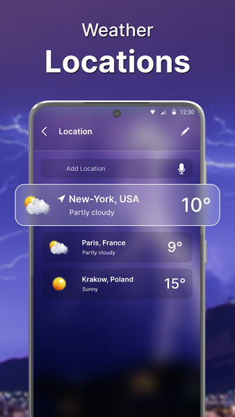 Local Weather App & Live Radar - Image screenshot of android app