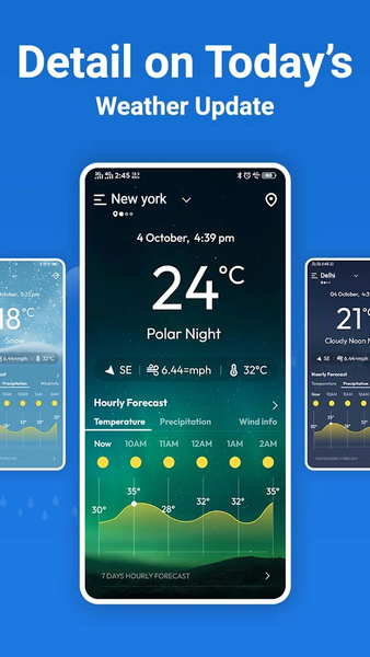 Weather Forecast & Radar - عکس برنامه موبایلی اندروید