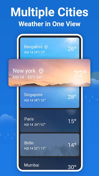 Weather Forecast & Radar - عکس برنامه موبایلی اندروید