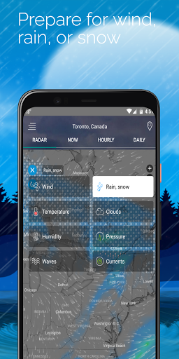 Weather Radar: Live Storm Map - Image screenshot of android app