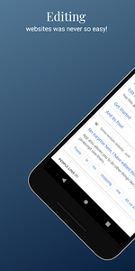 HTML Website Inspector Editor - Image screenshot of android app