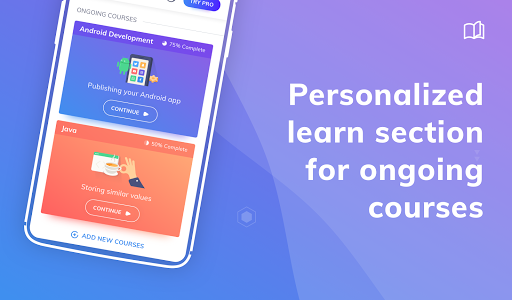 Learn Web Development - عکس برنامه موبایلی اندروید