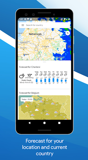 Rain Radar - عکس برنامه موبایلی اندروید