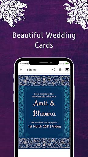 Wedding Invitation Card Maker - عکس برنامه موبایلی اندروید