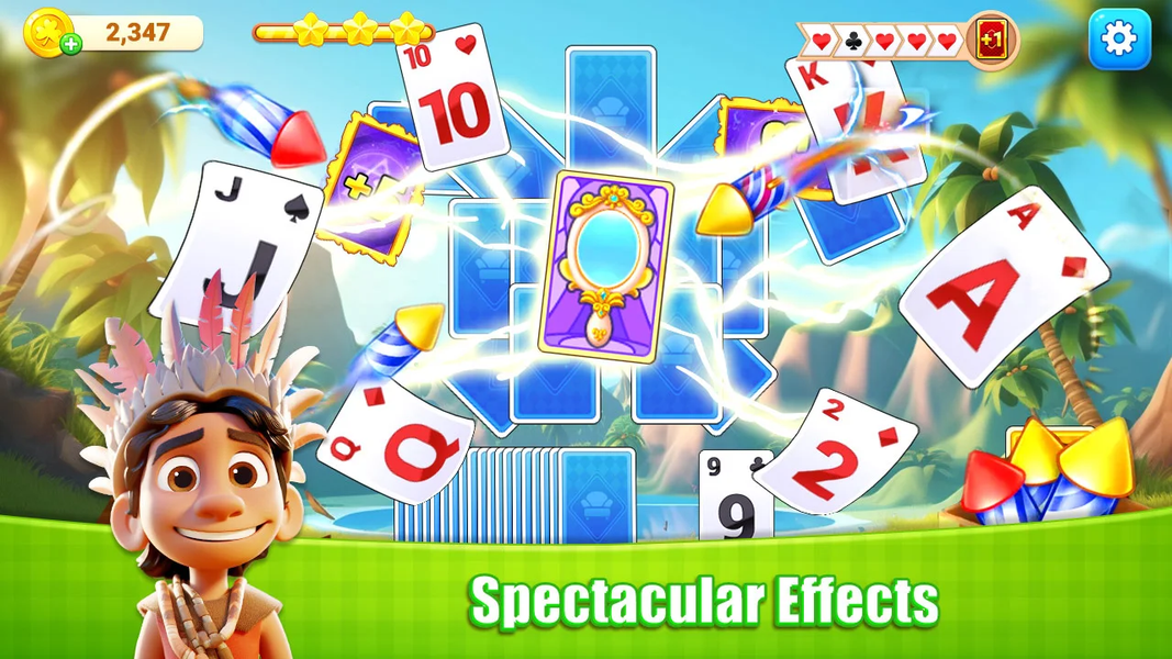 Solitaire TriPeaks: Brain - عکس برنامه موبایلی اندروید
