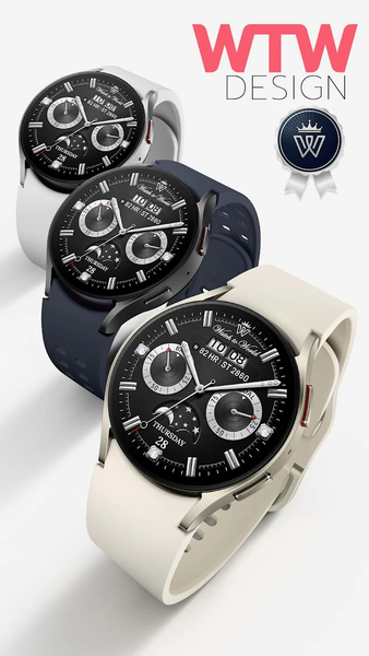 WTW M13B10 Basic watch face - Image screenshot of android app