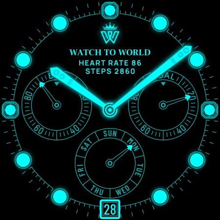 WTW M۲۱L۹ Limited watch face - عکس برنامه موبایلی اندروید
