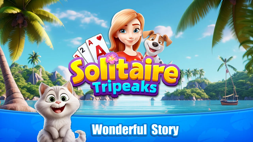 Solitaire TriPeaks - Farm Game - Gameplay image of android game