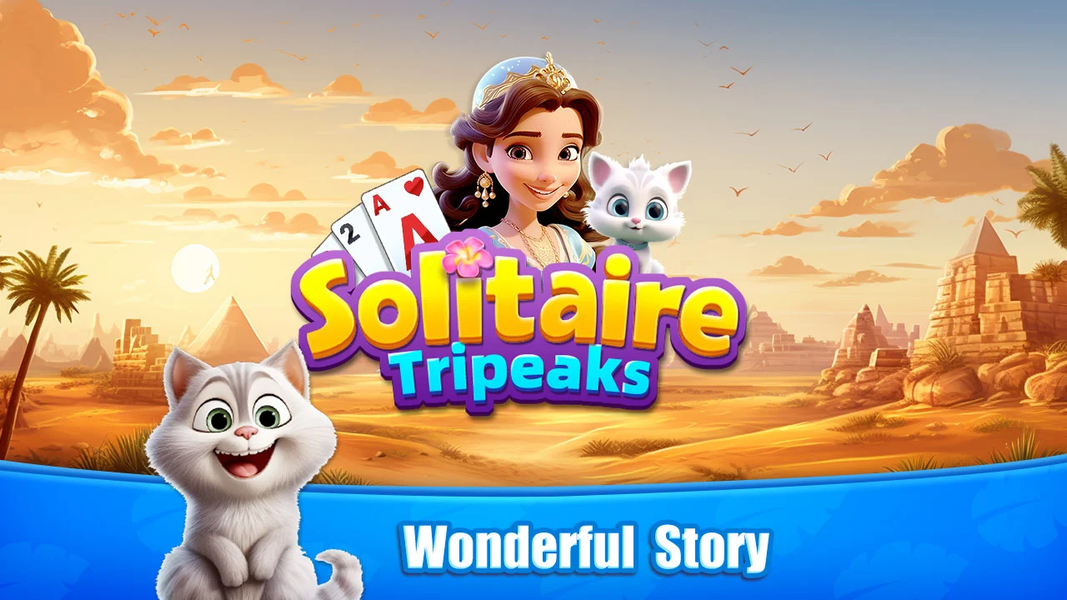 Solitaire TriPeaks - عکس بازی موبایلی اندروید