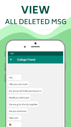 deleted messages whats recovery - عکس برنامه موبایلی اندروید