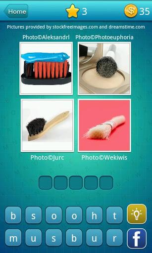 4 Pics 1 Word: What's The Word - عکس بازی موبایلی اندروید
