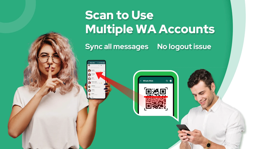 Whats Dual - Whatscan App - Image screenshot of android app