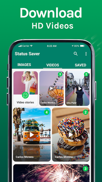 Status Saver: Save WA Status - عکس برنامه موبایلی اندروید