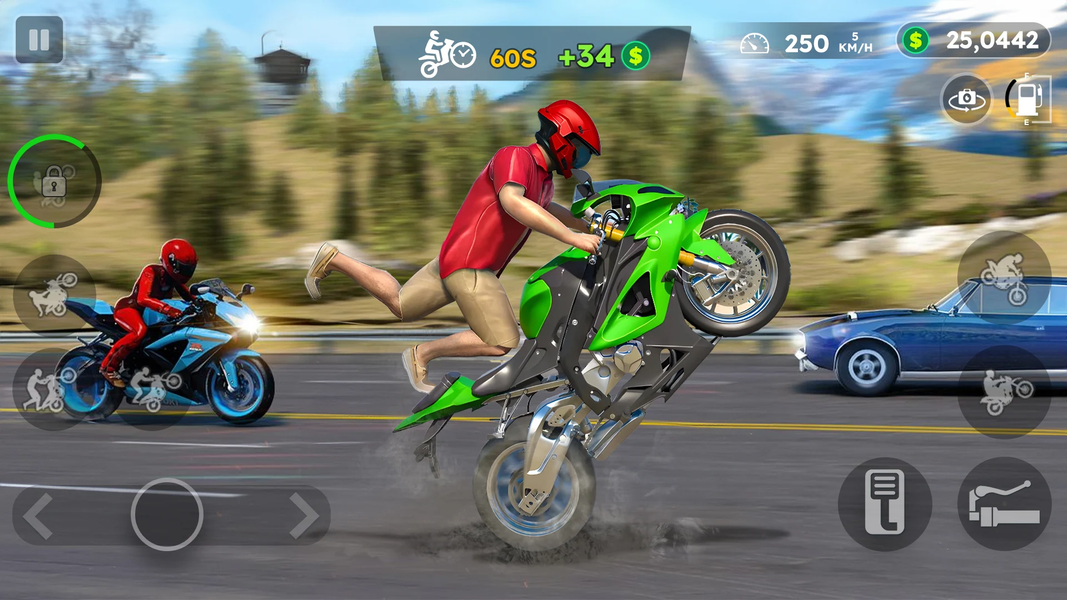 Wheelie Master: Moto Ride ۳D - عکس بازی موبایلی اندروید