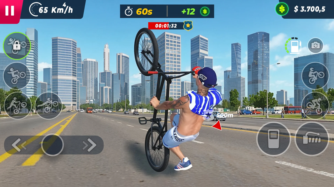 Bike Wheelie: Parkour World - عکس بازی موبایلی اندروید