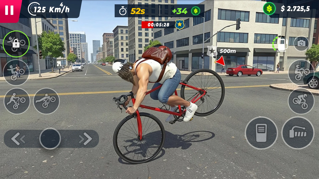 Bike Wheelie: Parkour World - عکس بازی موبایلی اندروید