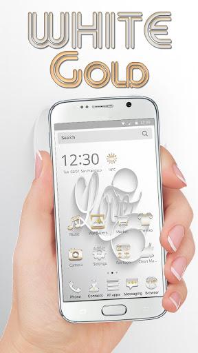 White Gold for Sony Xperia - Image screenshot of android app