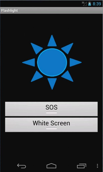 Flashlight - Image screenshot of android app