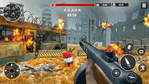 Wicked Guns of World War Games - Gameplay image of android game