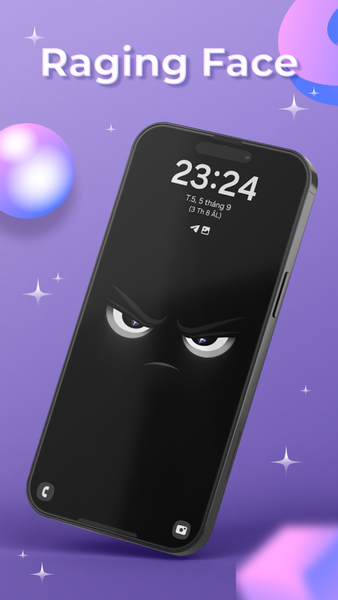 Silly Smiles Live Wallpaper - Image screenshot of android app