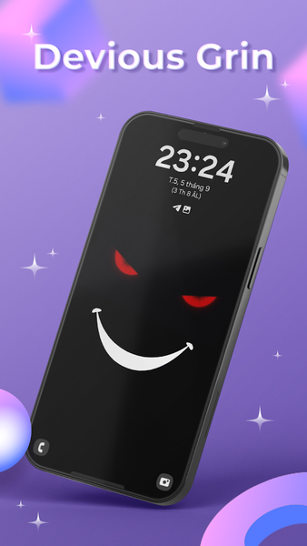 Silly Smiles Live Wallpaper - Image screenshot of android app