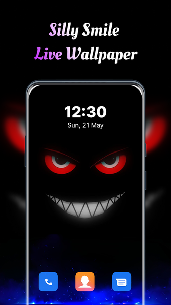 Silly Smiles: Live Wallpapers - Image screenshot of android app