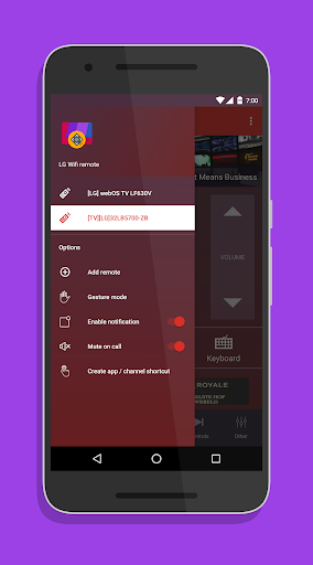 Smart TV Remote for LG SmartTV - عکس برنامه موبایلی اندروید