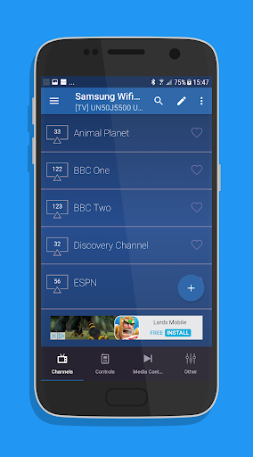 Remote for Samsung Smart TV - Image screenshot of android app