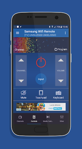 Remote for Samsung Smart TV - Image screenshot of android app