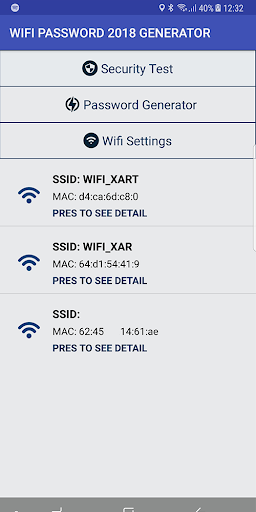 Wifi Password ۲۰۱۸ Generator - عکس برنامه موبایلی اندروید
