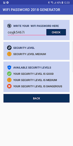 Wifi Password ۲۰۱۸ Generator - عکس برنامه موبایلی اندروید
