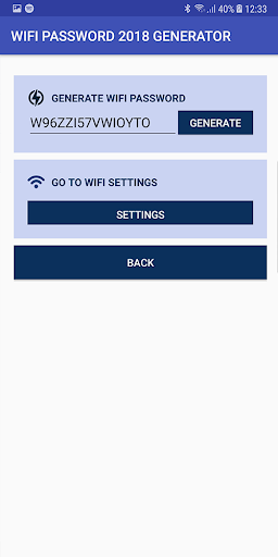 Wifi Password ۲۰۱۸ Generator - عکس برنامه موبایلی اندروید