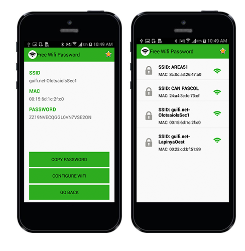 Wifi Password Reader No Root - Image screenshot of android app