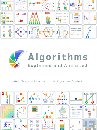 Algorithms: Explained and Anim - Image screenshot of android app