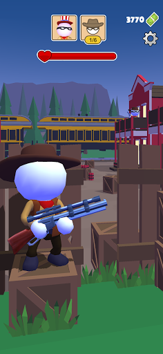 Western Sniper - Wild West FPS Shooter - کشتن راهزنان - عکس بازی موبایلی اندروید