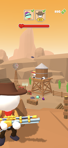 Western Sniper - Wild West FPS Shooter - کشتن راهزنان - عکس بازی موبایلی اندروید