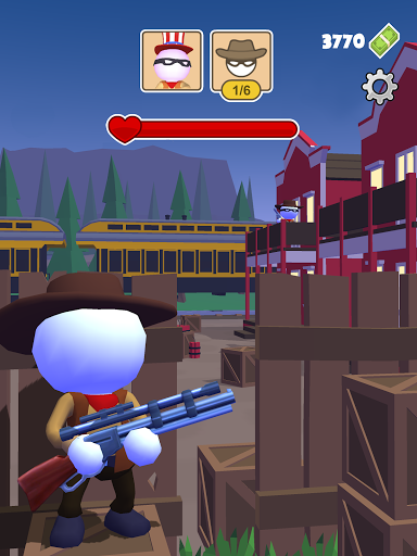 Western Sniper - Wild West FPS Shooter - کشتن راهزنان - عکس بازی موبایلی اندروید