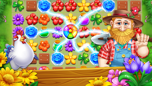 Garden Flowers Blossom - Gameplay image of android game