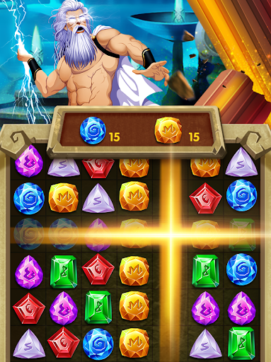 Jewels Star Atlantis Quest - عکس بازی موبایلی اندروید