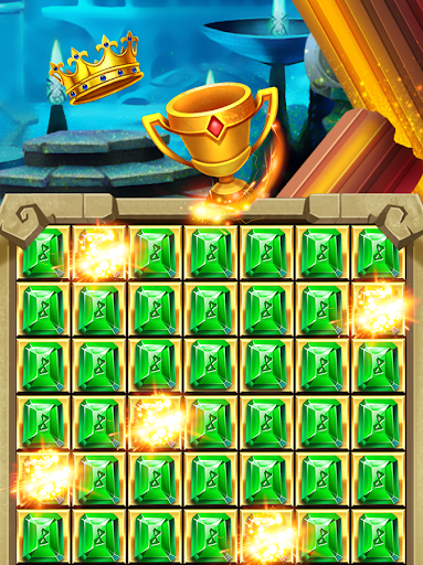 Jewels Star Atlantis Quest - عکس بازی موبایلی اندروید