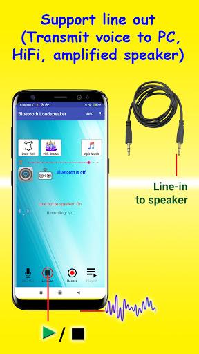Bluetooth Loudspeaker - عکس برنامه موبایلی اندروید