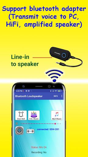 Bluetooth Loudspeaker - عکس برنامه موبایلی اندروید