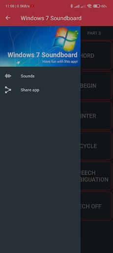 Win 7 Soundboard - عکس برنامه موبایلی اندروید