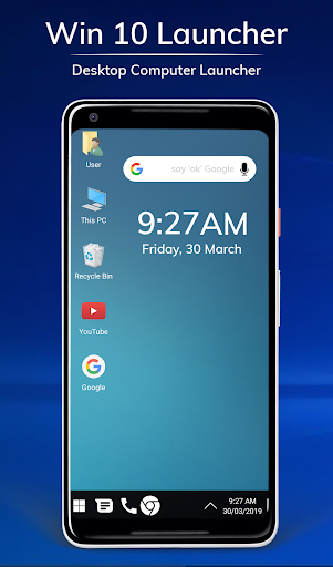 Computer Launcher for Win 10 - عکس برنامه موبایلی اندروید