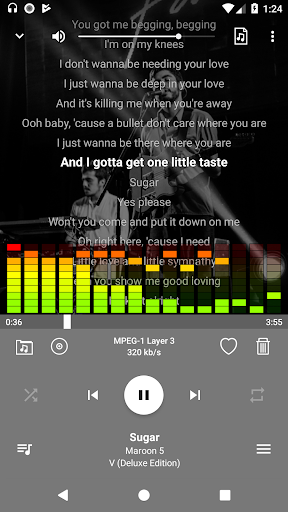 WinVibe Music Player - عکس برنامه موبایلی اندروید