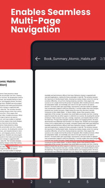 Wise PDF - Read PDF - عکس برنامه موبایلی اندروید