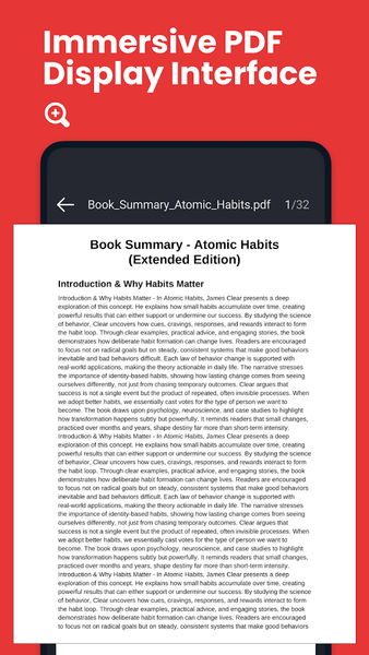 Wise PDF - Read PDF - عکس برنامه موبایلی اندروید