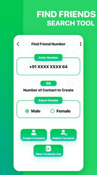 Friend Search Tool - Image screenshot of android app